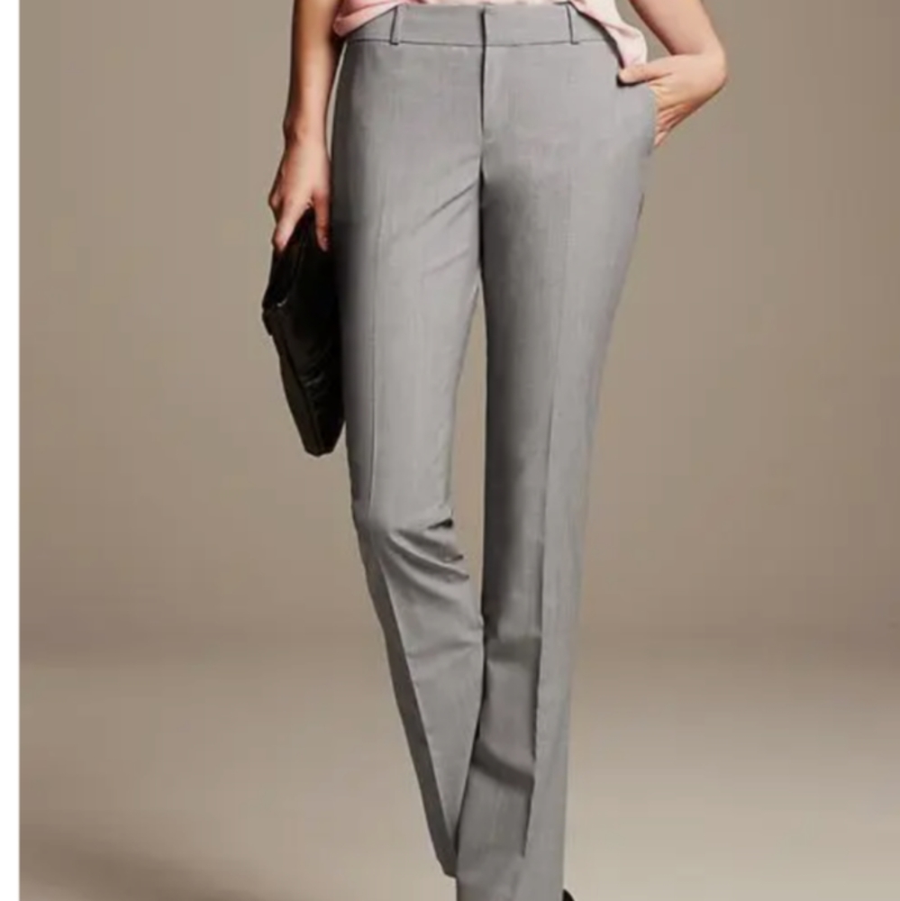 Banana Republic Martin fit grey slacks size 6